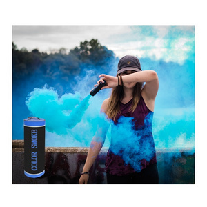 Photograph wonderful gender reveal color smoke fireworks