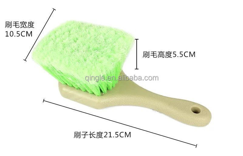 2022 hot sell on Amazon  High quality car wheel brush cleaner soft bristle car Tire Rim Hub Clean brush for washing the Car