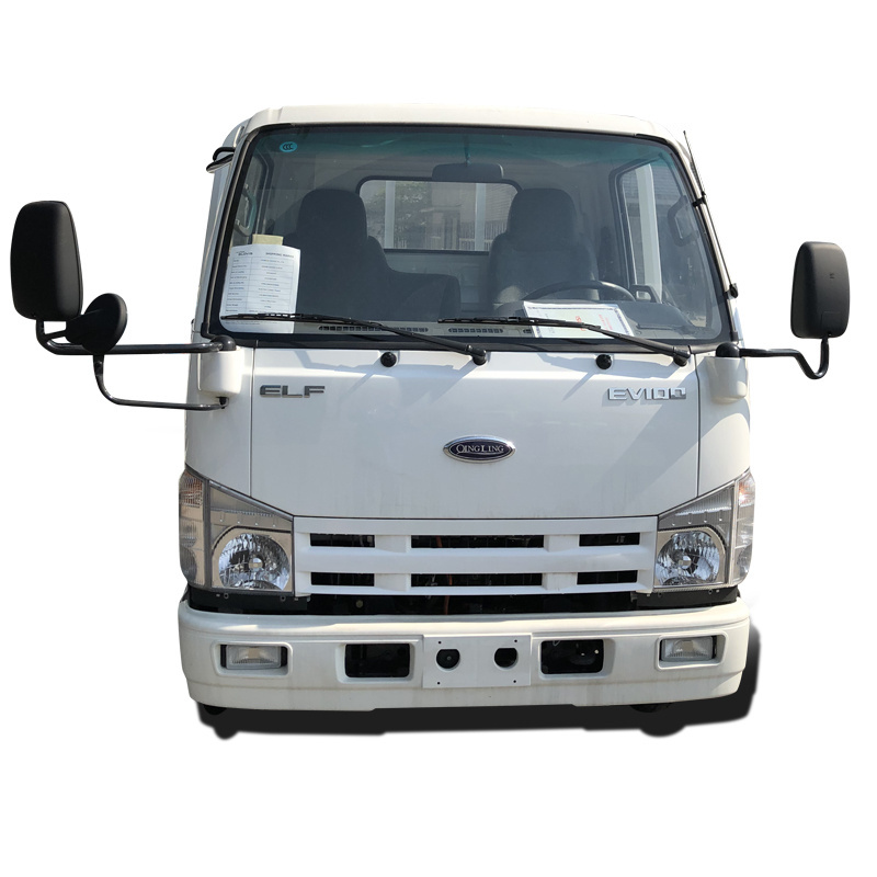 Qingling ISUZU Commercial Pure Electric Dropside Cargo Truck 106kwh 6 Wheeler