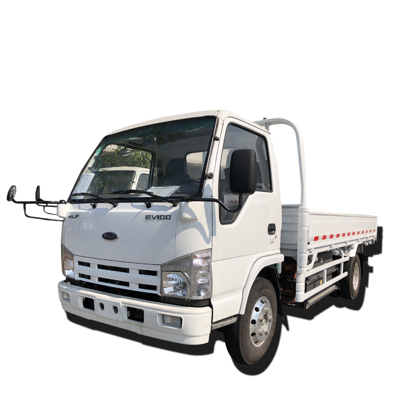 Qingling ISUZU Commercial Pure Electric Dropside Cargo Truck 106kwh 6 Wheeler