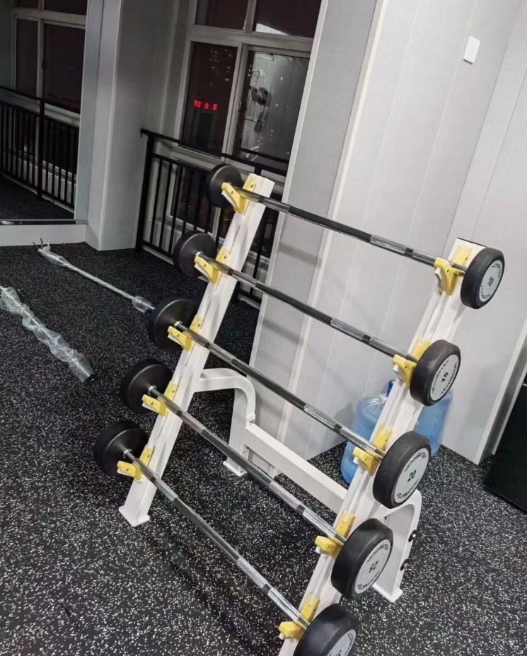 High Quality Commercial Dumbbell Rack Cylinder Vertical Dumbbell Rack Professional Dumbbell Set With Rack