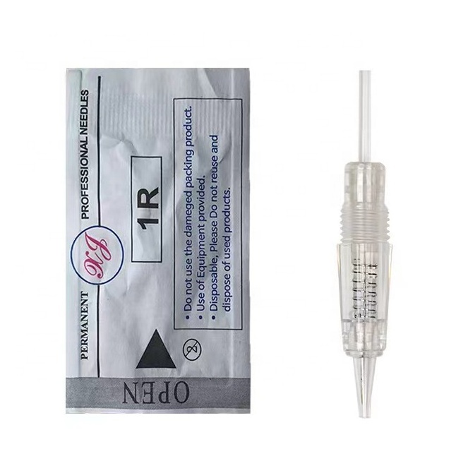 Professional Disposable Charmant Permanent Makeup Eyebrow Lip Microblading Tattoo Cartridge Needle