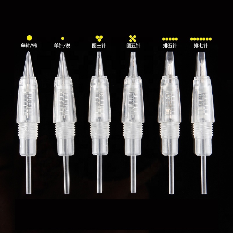 Professional Disposable Charmant Permanent Makeup Eyebrow Lip Microblading Tattoo Cartridge Needle