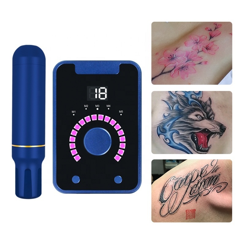 Digital Rotary Cartridge Micropigmentation Tattoo Machine Kit cosmetic tattoo machine de tatouage machine t