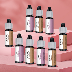 Private Label Microblading Pigments Eyebrows Tattoo Eyebrows Permanent Makeup Tattoo Color Ink Eyebrow Inks