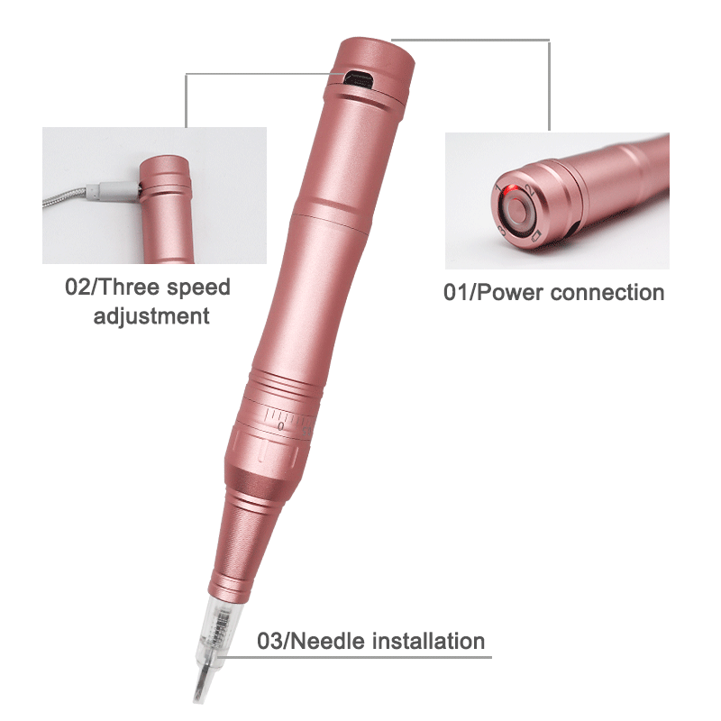 New High Quality Wireless Battery Permanent Makeup Machine Tattoo Pen Eyebrow Microblading Tattoo Machine Gun Tatoo Machine