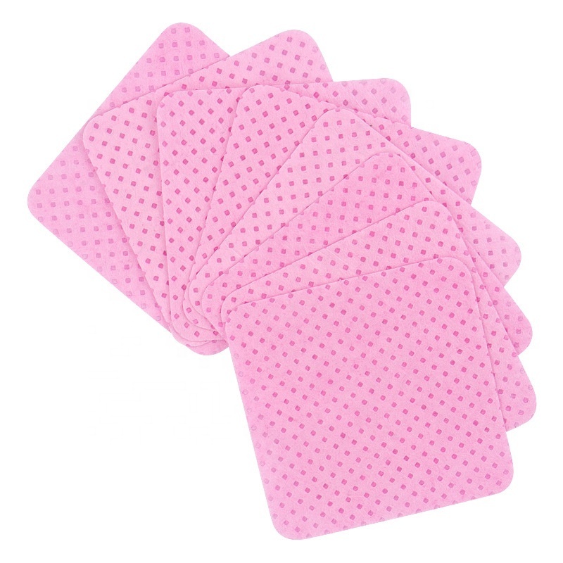 Disposable Multi-function Cotton Pad Makeup Clean Brush Cleaning Pad Facial Cotton Cleansing Towels Cosmetic Glue Cleaner Pads