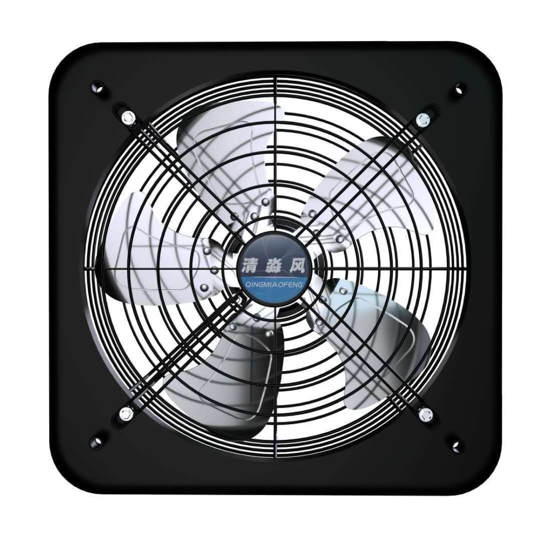 QMF-250F high quality 10inch quiet home Kitchen square exhaust fan oil smoke emission hot sale axial fan ventilation fan