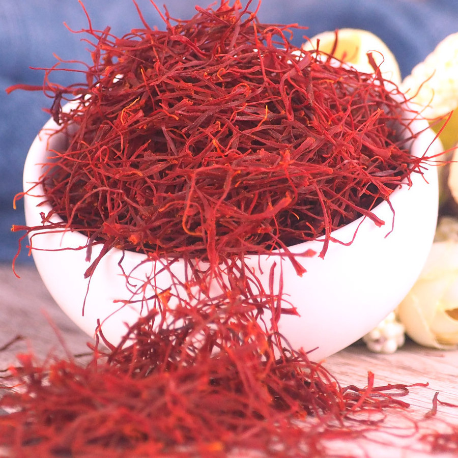 Organic Natural Saffron 2024 Best Price High Quality Super 100% Pure Saffron Packaging AD Red Saffron Seeds Food Grade Piece