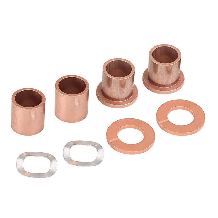 Golf Cart Upper Lower Spindle Bronze Bushing King Pin Bushing Fits Club Car DS 1981+ 8067, 7048, 1010150, 1016389