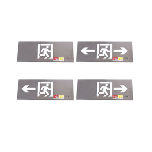 Wall mounted indoor staircase rechargeable 4W safety Fire Led Emergency light exit sign