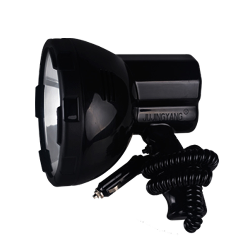 Jujingyang external 12V battery 220W Super Bright HID Long Range  Searchlight