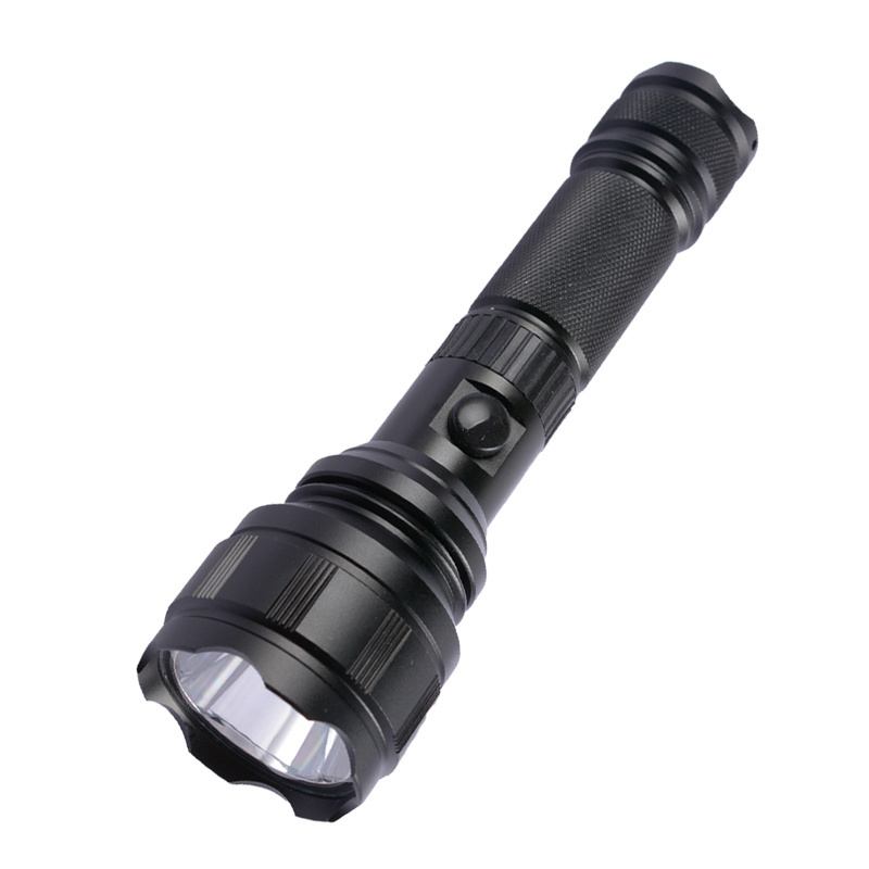 2800mAh large capacity rechargeable energy-saving flashlight, field safe portable emergency flashlight