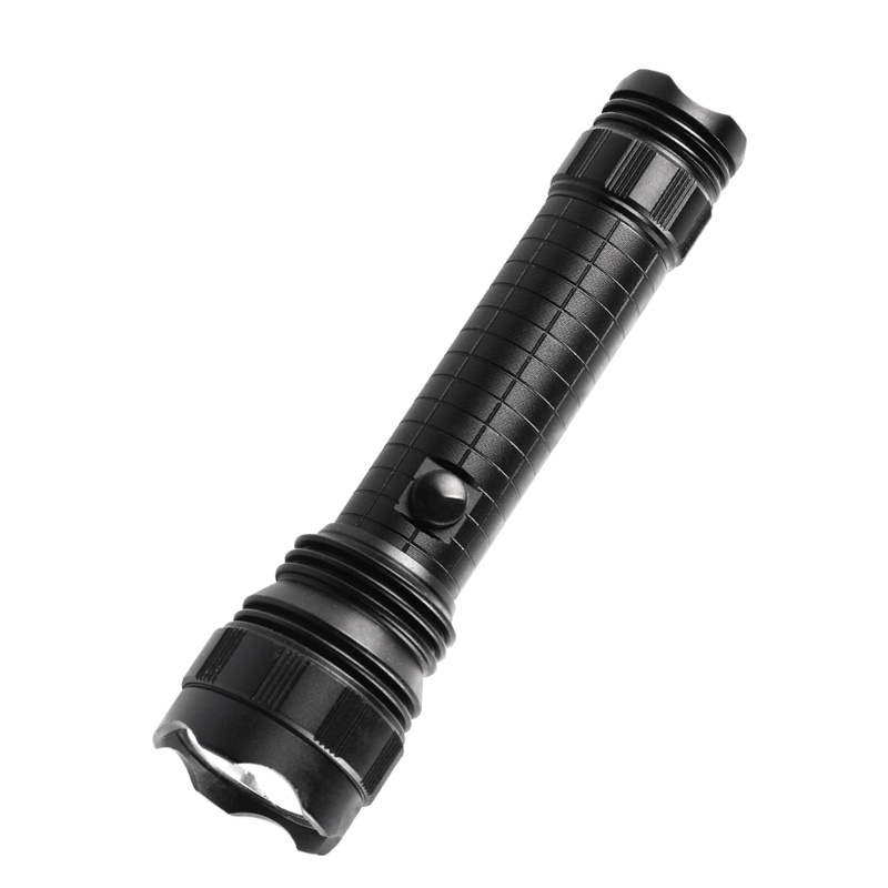 3W strong light outdoor emergency adjustable focus aluminum alloy LED rechargeable flashlight