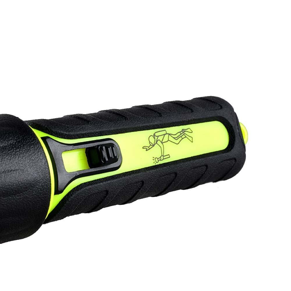 JUJINGYANG LED 800lm ultra bright diving flashlight dry battery flashlight