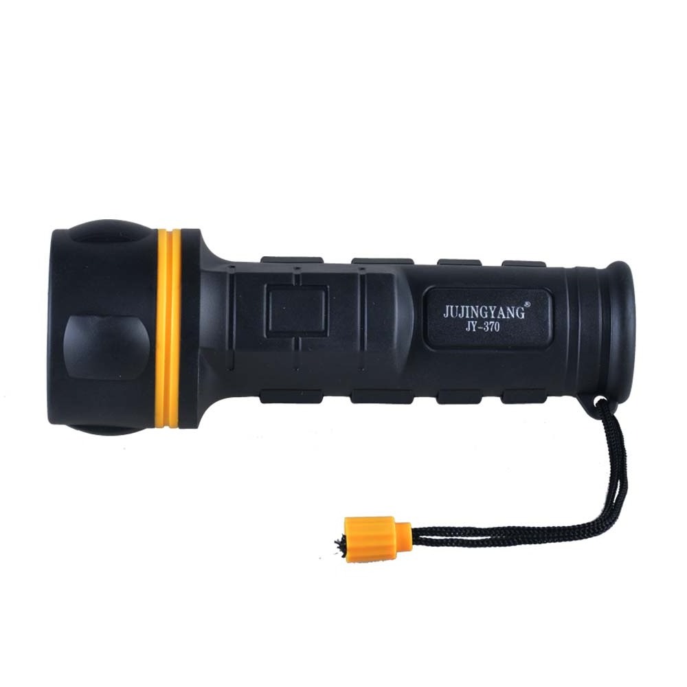 Portable waterproof D  battery rubber household lighting 7LED flashlight