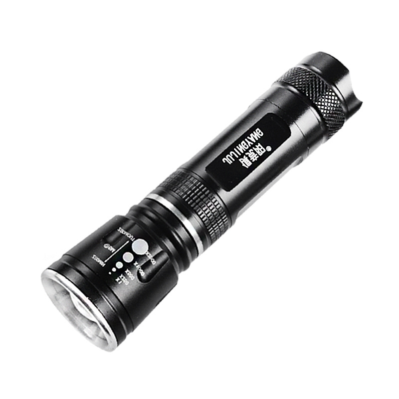 rechargeable tactical high power torch 18650 LED flashlight