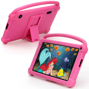 7 inch Android Kids Tablet 2800mah 1GB 16GBROM WIFI Quad Core Android 10 tablet pc with tablet covers cases