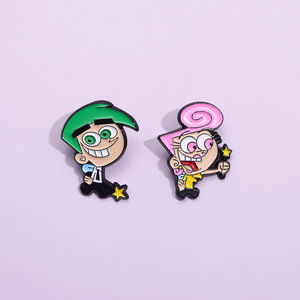 Cartoon Characters Pin Funny Enamel Pin Women's Brooch Backpack Brooches Brooches for Clothing Badges Jewelry Accessories Gifts