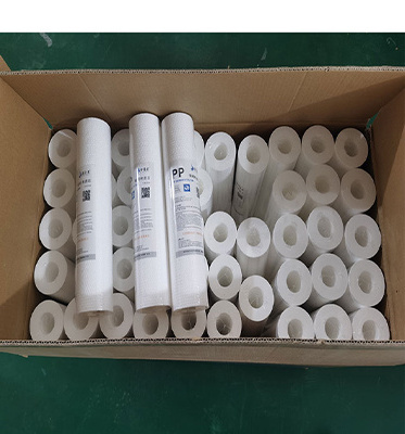 20 Inch 1 Micron 5 Micron PP Sediment Filter Meltblown Cartridge for Pre-filtration in Water Treatment Plants