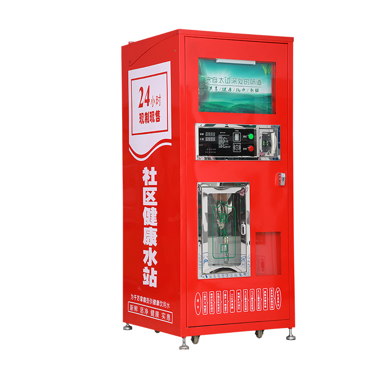 bottled water vending machine coin operated alkaline water vending machine