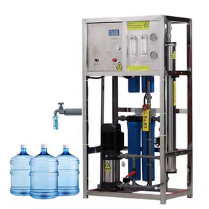 Small Factory Water Treatment Equipment Groundwater Well Water Reverse Osmosis Machinery RO Filter Mineral Water Making Machine