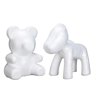 Best price for Styrofoam dog rabbit unicorn Model bear for rose bear flower bear model supply Christmas gift