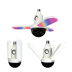 Wholesale Bluetooth Star Three-Leaf Music Light Home Projection Smart Magic Bluetooth Atmosphere Light