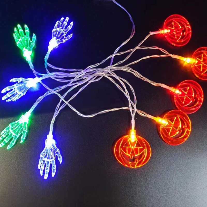 Wholesale Halloween Party Decoration String Light Halloween Ghost String Lights Outdoor Halloween String Lights Waterproof