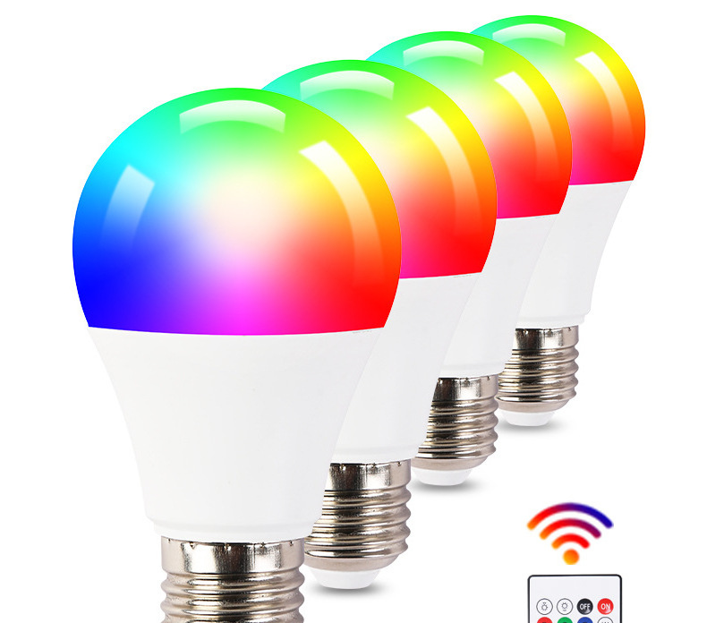 Home E27 LED Smart Bluetooth Art Light Bulb Colorful RGB CW Dimmable Smart Home