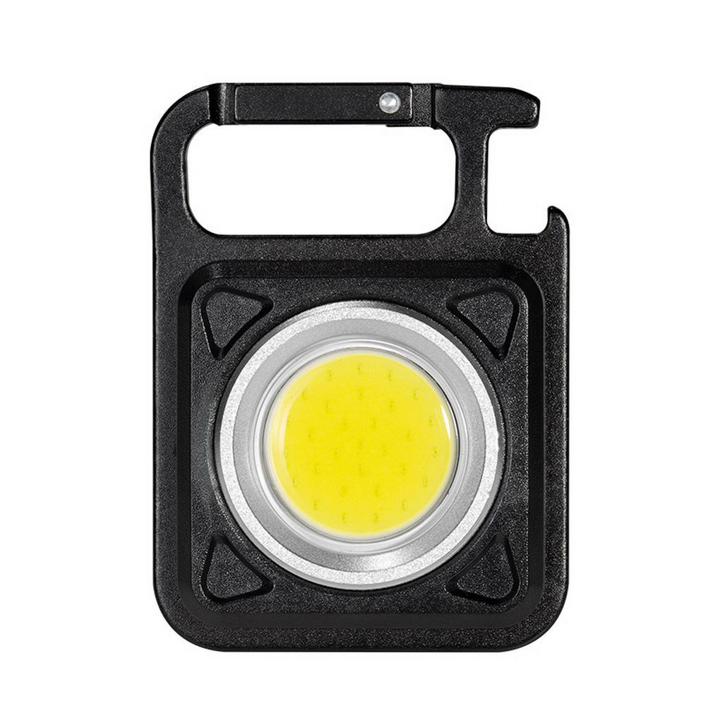 Key Chain Light Multi-Functional Outdoor Camping Portable Car Emergency Working Light Cob Mini Flashlight