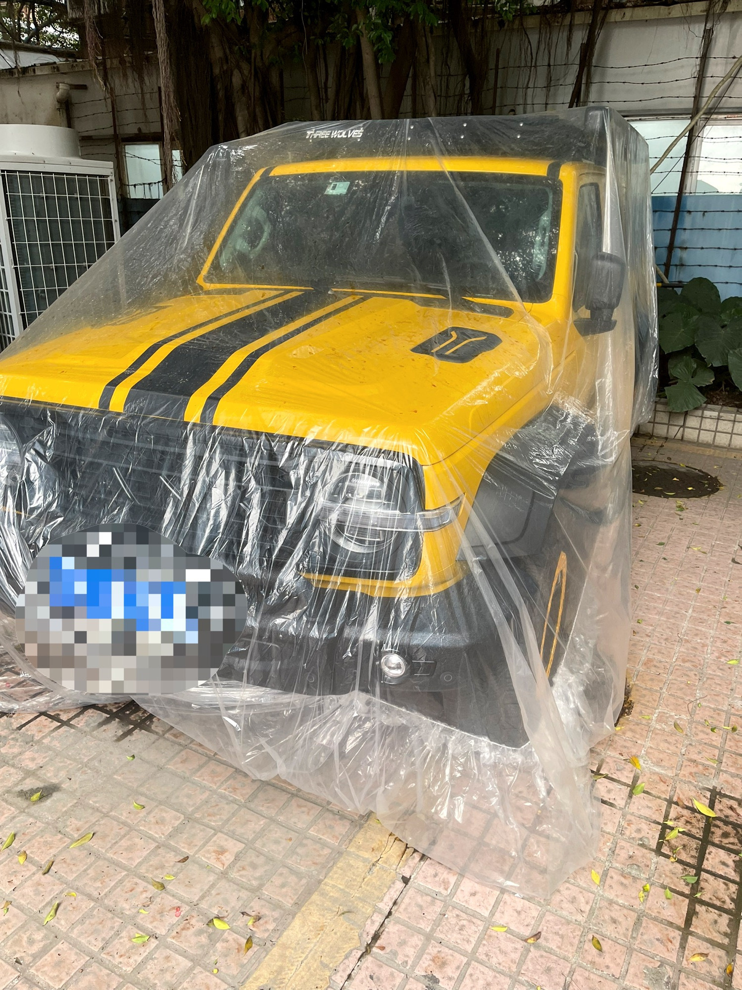 wholesale transparent disposable foldable waterproof plastic convenient car cover