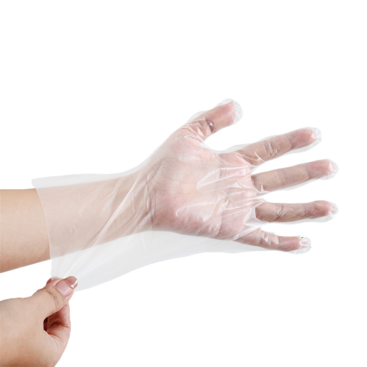 Good Quality Cpe Hdpe Food Pe Disposable Clear Polyethylene Waterproof Tpe Gloves