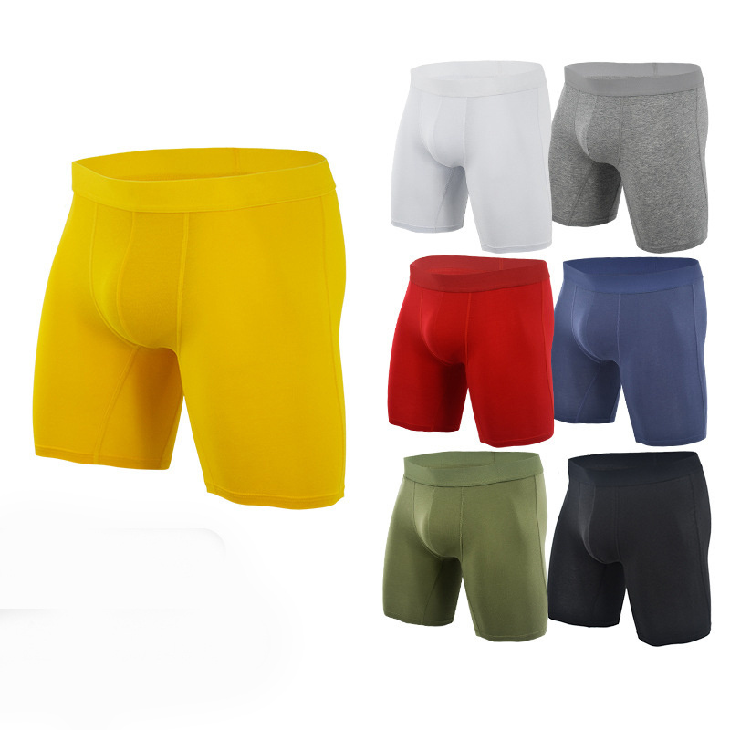 Tagless Mens Everyday Underwear Boxer Briefs for Men cotton underpants