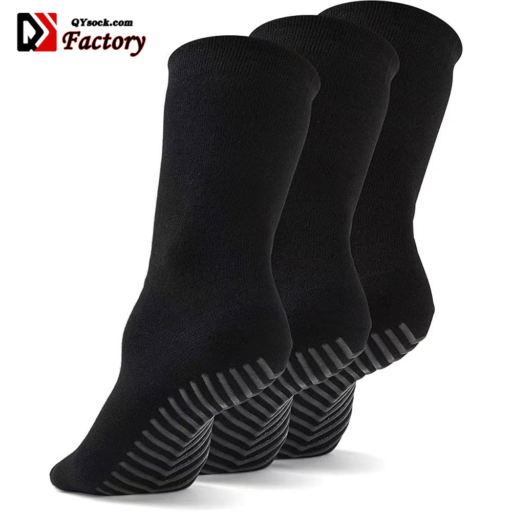 Non Skid Anti Slip Socks Sports Adults Unisex Comfortable Running Grip Socks Football Soccer Short Socks