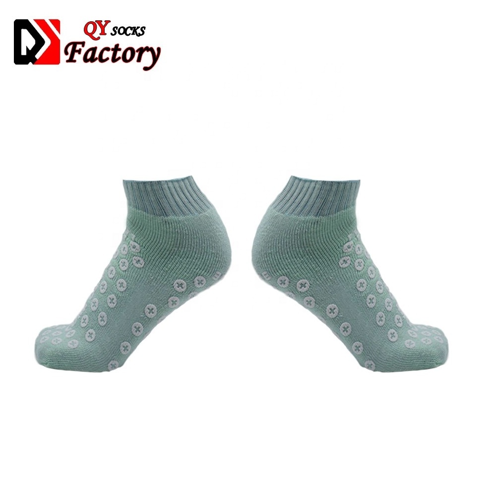 Custom disposable hospital medical double tread slipper socks airline socks