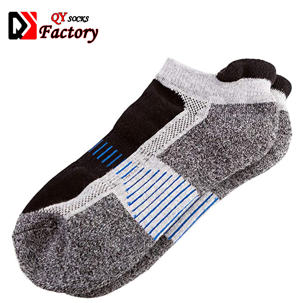 Custom Mens Sport Sock Low Cut Comfort Athletic No Show Running Ankle Socks