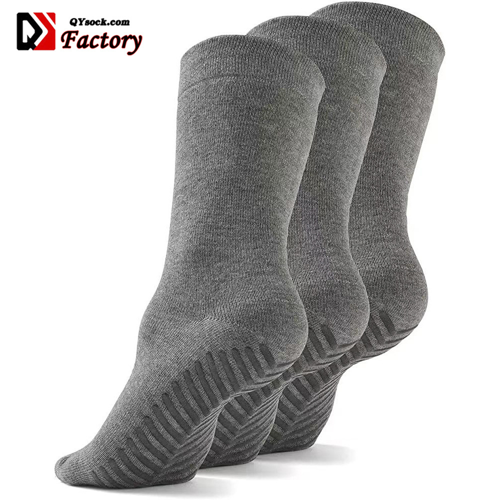 Non Skid Anti Slip Socks Sports Adults Unisex Comfortable Running Grip Socks Football Soccer Short Socks