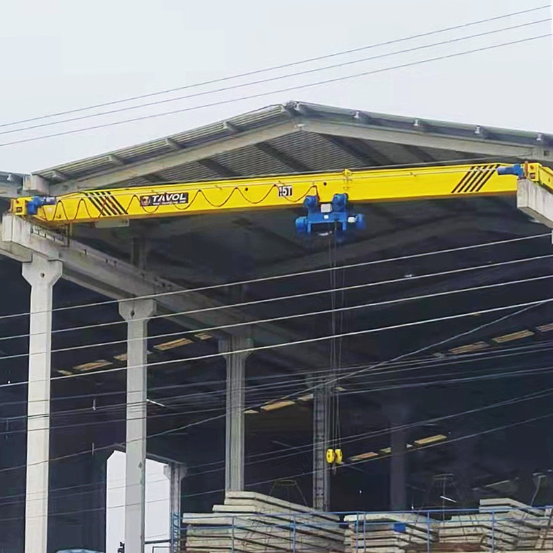 Monorail Bridge Crane 5 ton 7.5 ton Single Beam Overhead Crane Lifting Equipment for Factory