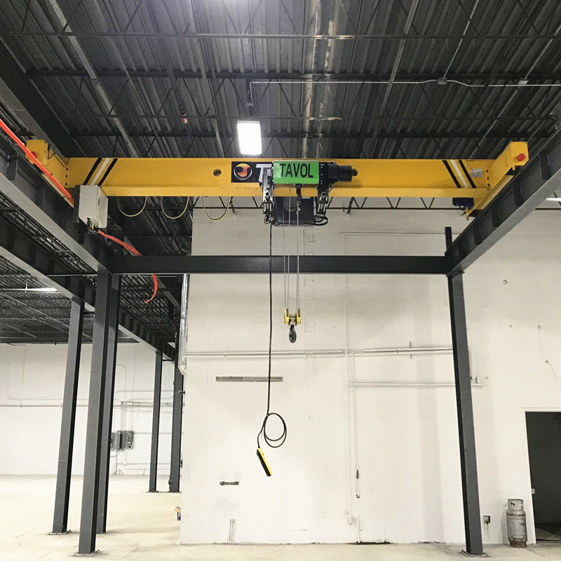 Euro Design Single Girder Overhead Crane 3 ton 5 ton 10 ton for Steel Structure Workshop