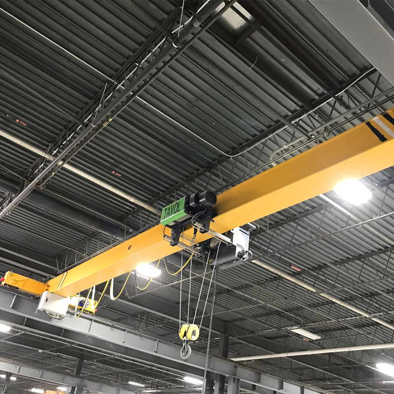 Euro Design Single Girder Overhead Crane 3 ton 5 ton 10 ton for Steel Structure Workshop