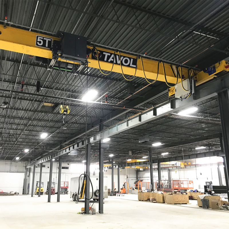 Euro Design Single Girder Overhead Crane 3 ton 5 ton 10 ton for Steel Structure Workshop