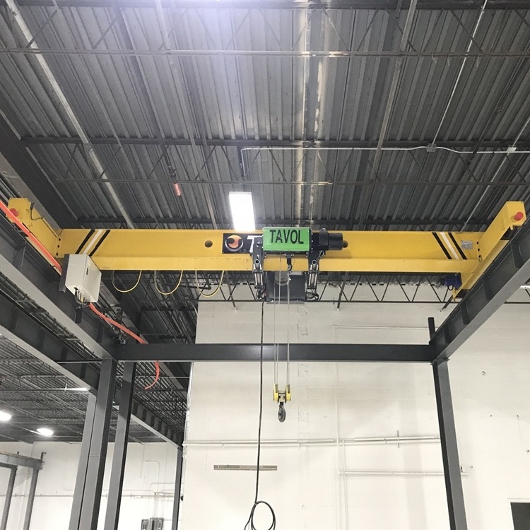 Monorail Bridge Crane 5 ton 7.5 ton Single Beam Overhead Crane Lifting Equipment for Factory