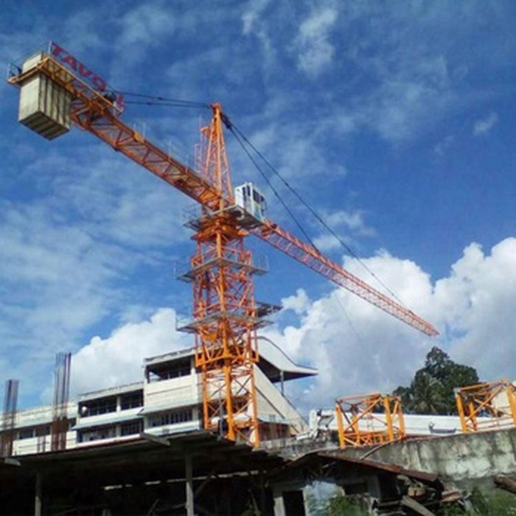 TC Model Construction Tower Crane Price  6 Ton 8 Ton 10 ton 12 ton 18 ton Construction Tower Crane  Hot Sales