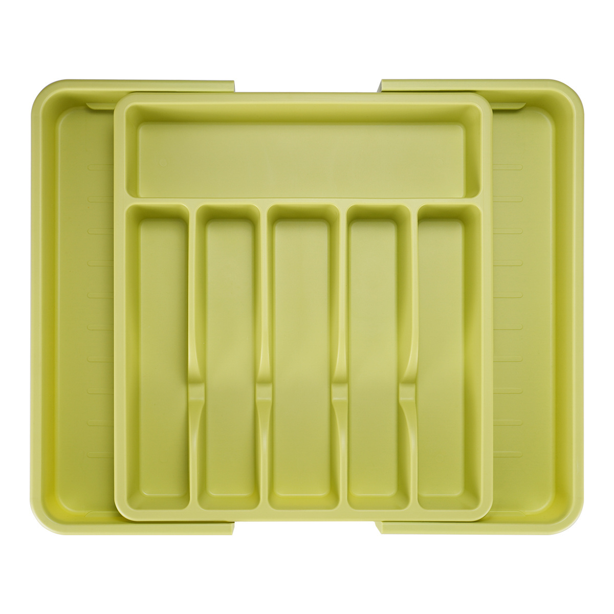 Personalized Reasonable Price Expandable Kitchen Tableware Storage Compact Cutlery Organizer Drawer Abs Cutlery Tray With Lid