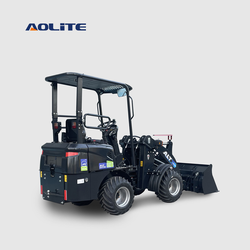 ALT mini all tarrain new AOLITE mini electric loader telescopic front wheel mini loader made in china 4X4 price for sale