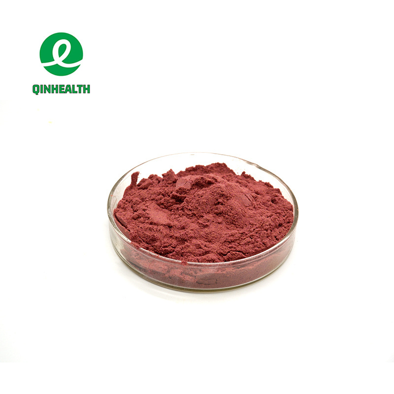 Supply Water Soluble Red Algae Haematococcus Pluvialis Extract 10% Astaxanthin Powder