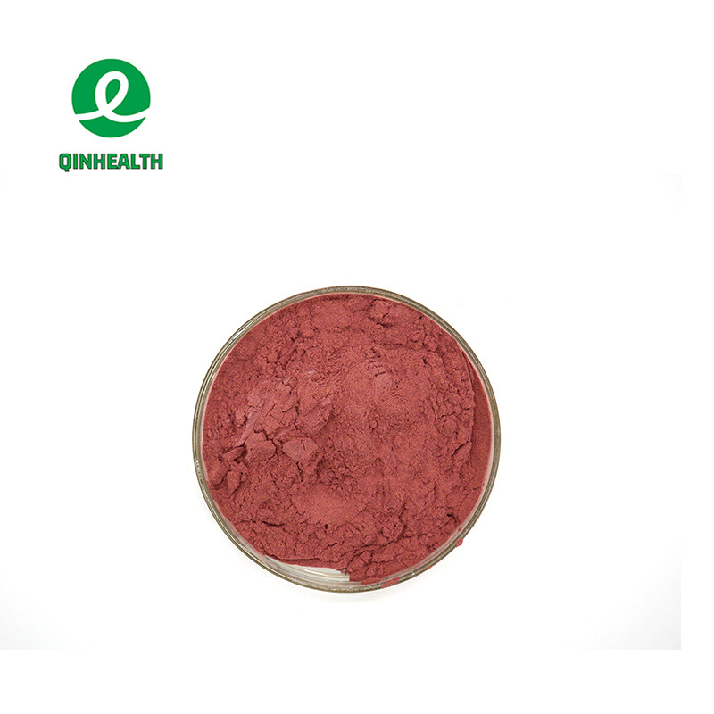 Supply Water Soluble Red Algae Haematococcus Pluvialis Extract 10% Astaxanthin Powder