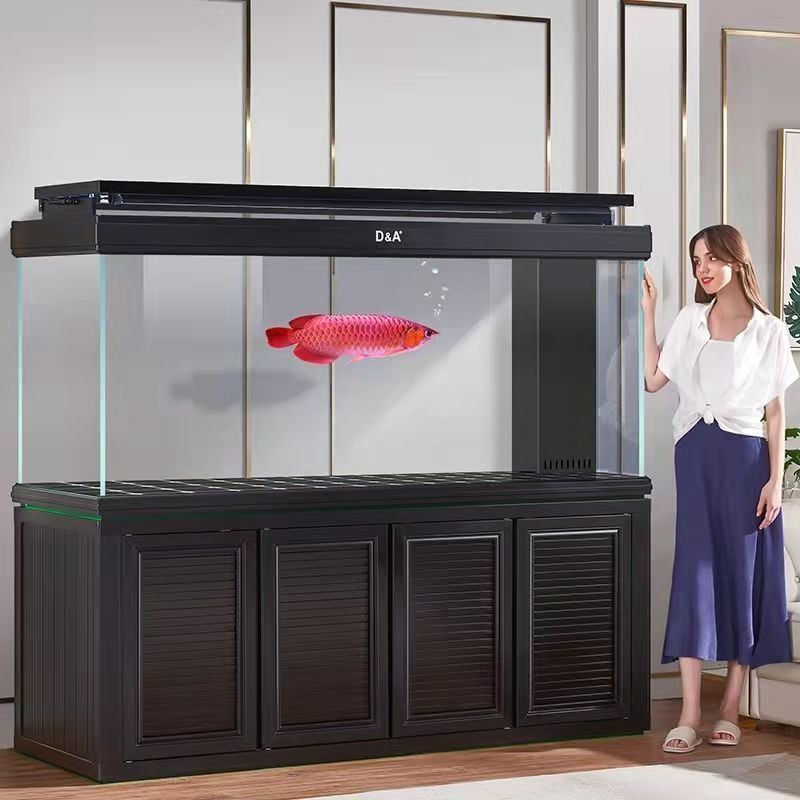 High quality home office decorate ultra clear aquarium acuario fish tank bowl arowana goldfish large glass aquarium fish tank