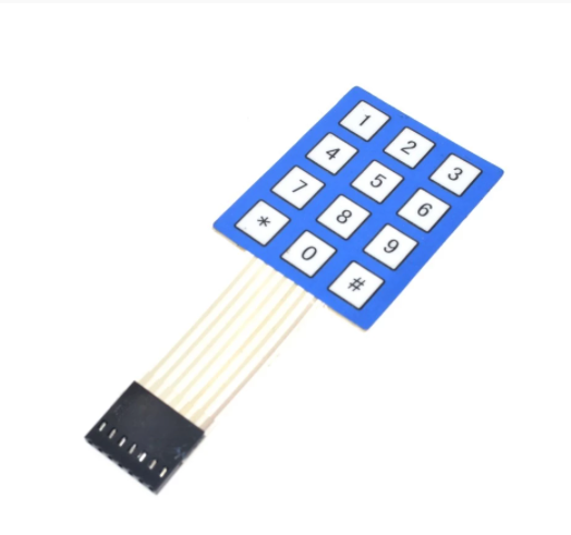 3x4 Matrix Array Membrane Switch Keypad 12 Key 4*3 4X3 Keyboard 3*4 Keys Display Switch Control Panel For DIY